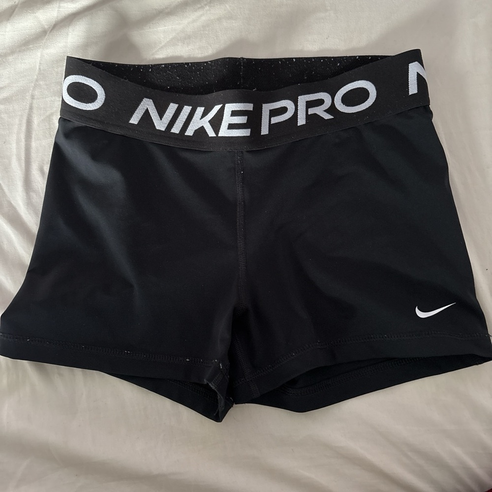 Nike Pro Women's Athletic Black Shorts